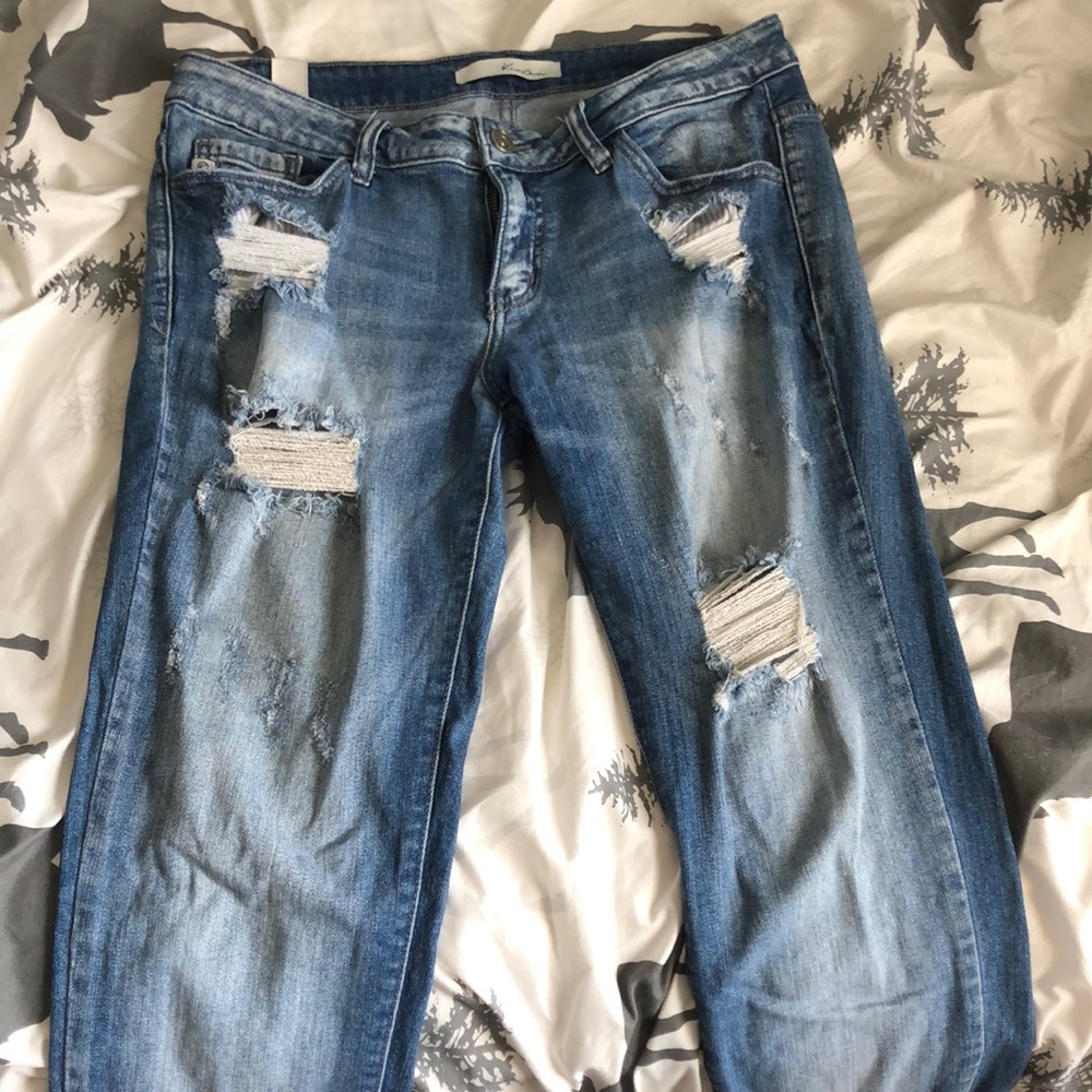 Kancan low rise skinny jeans